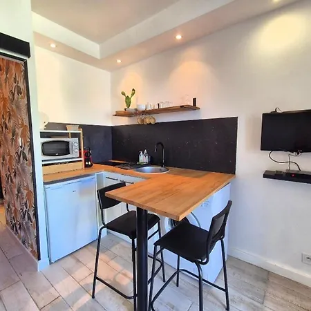 Rez De Jardin Climatisé, Cosy, Avec Parking à - Les Amirantes Appartement
